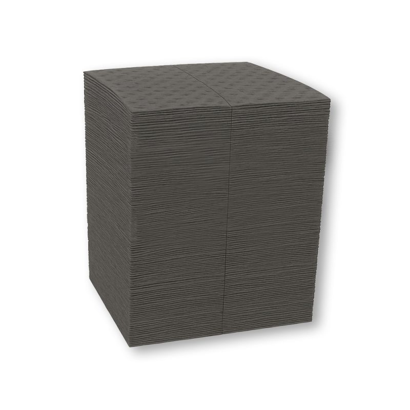 <font color="#294c85"><b>PSP100-027</b></font><br>Universal Sorbent Pad, 15" x 18", Single-Ply, Light Weight, 22 Gallon, Pack of 200