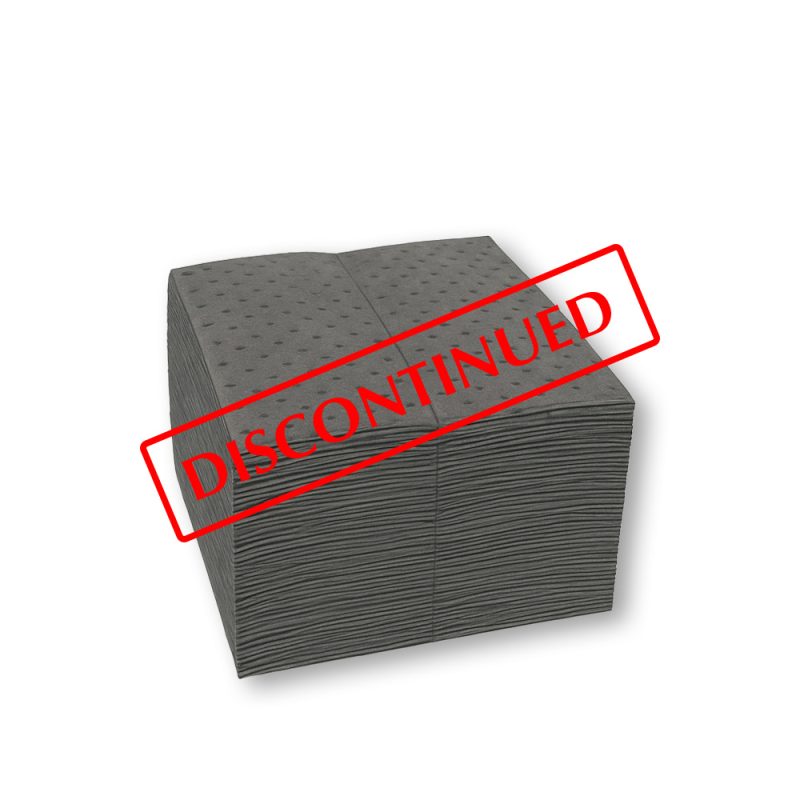 <font color="#294c85"><b>PSP100-113</b></font><br>Universal Sorbent Pad, 15" x 18", Two-Ply, Medium Weight, 15 Gallon, Pack of 100