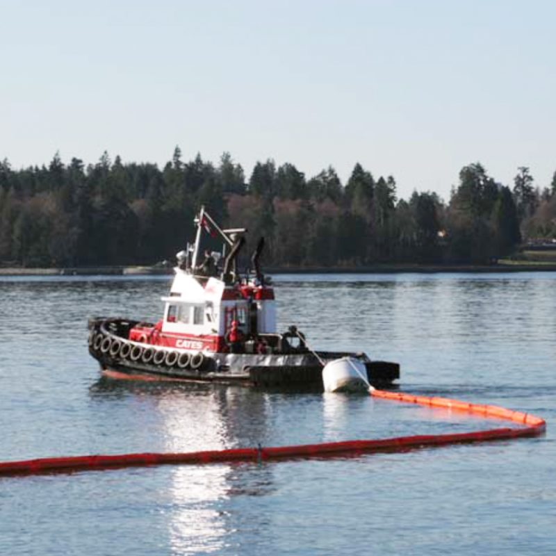 Oil Spill Containment Boom, Foam Filled, Canadyne ContractorBoom