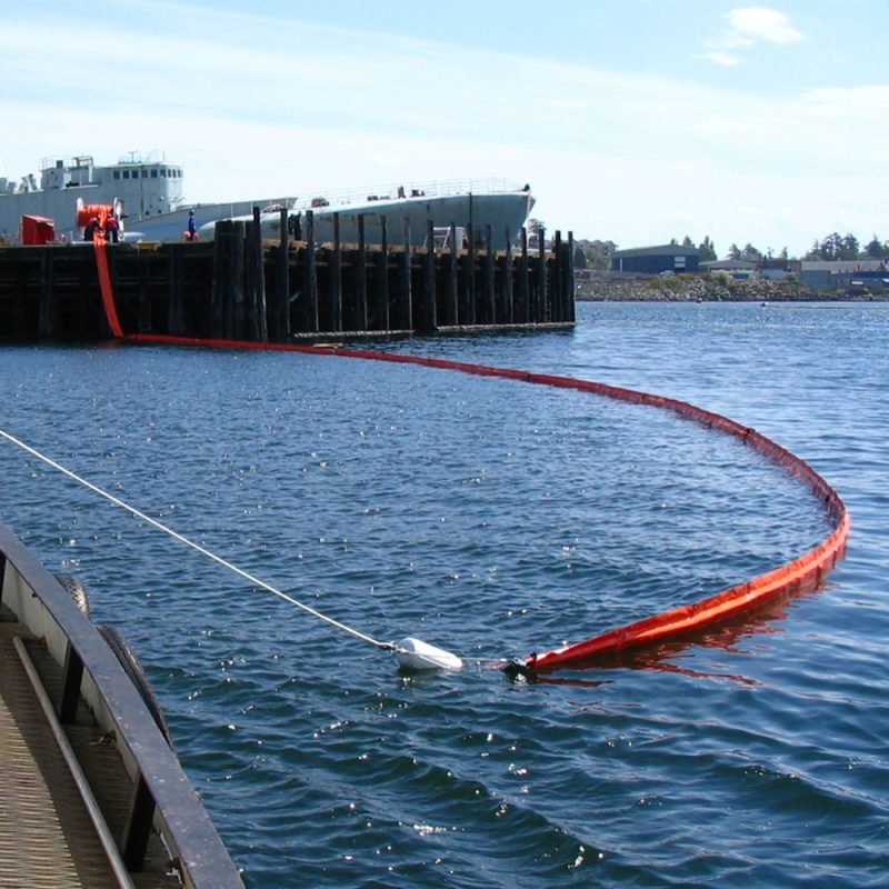 Oil Spill Containment Boom, Foam Filled, Canadyne FenceBoom