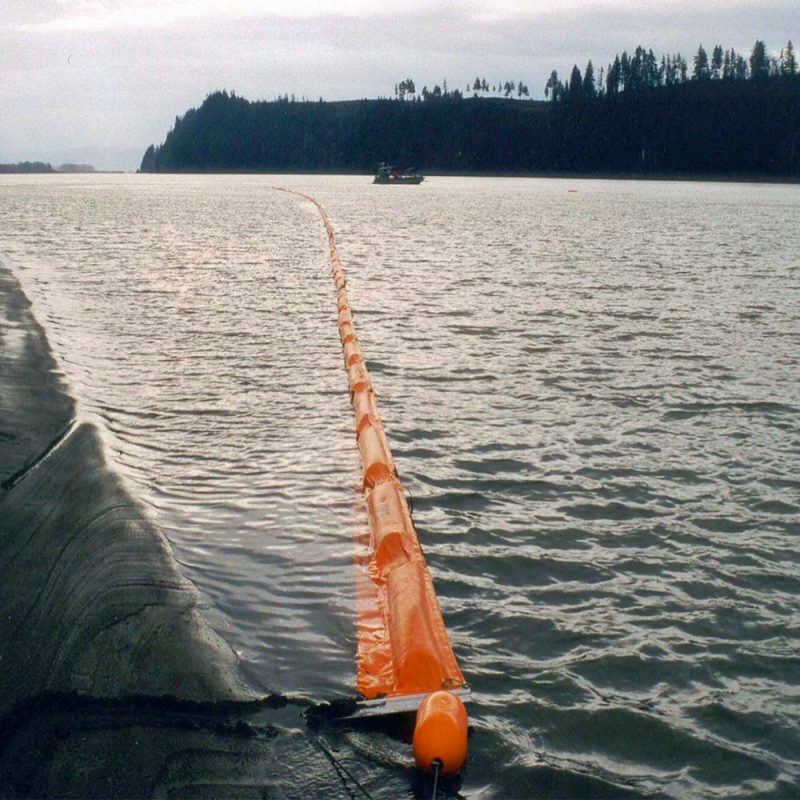 Oil Spill Containment Boom, Foam Filled, Canadyne RiverBoom