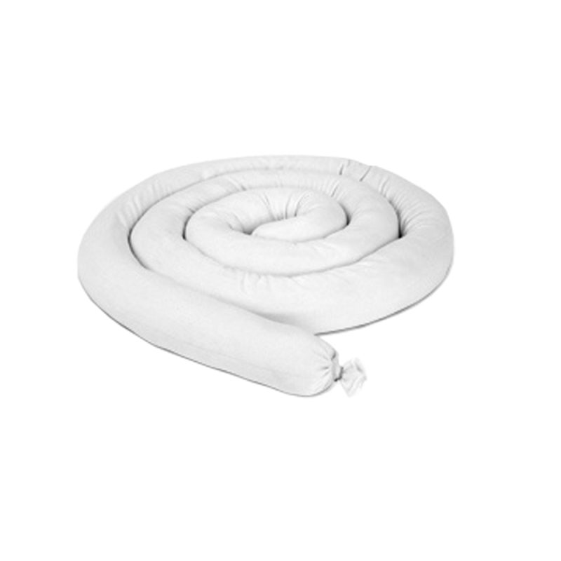 <font color="#294c85"><b>PSP100-029</b></font><br>Oil Only Sorbent Sock, 3" x 96", Spunbond Sleeve, White, 25 Gallon, Pack of 15