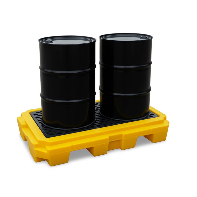 <font color="#294c85"><b>PSP300-069</b></font><br>Ultra-Spill Pallet, 66" x 40" x 8.75", Plus, 2 Drum Type , 250 L Capacity