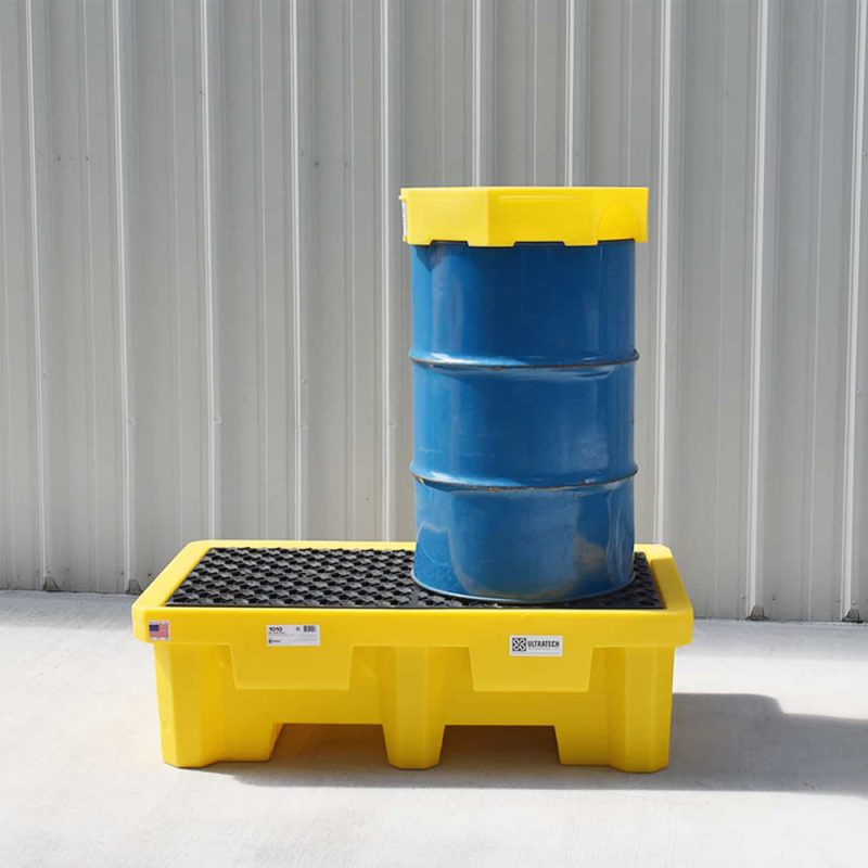<font color="#294c85"><b>PSP300-092</b></font><br>Ultra-Spill Pallet, 53" x 29" x 16.5", 2 Drum Type , 250 L Capacity