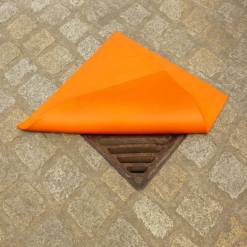 <font color="#294c85"><b>PSP600-028</b></font><br>Drain Cover, Square, Orange, 24" x 24", Pack of 1