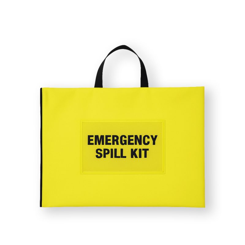 <font color="#294c85"><b>PSP700-028</b></font><br>Oil Only Spill Kit, Flat Yellow Bag, 18 L Capacity
