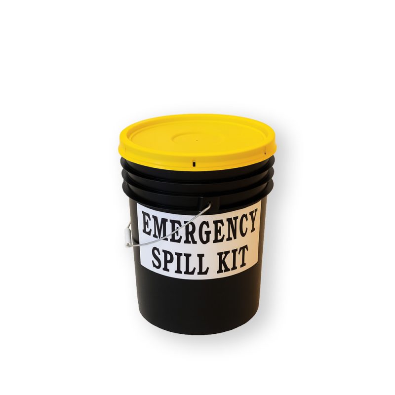 <font color="#294c85"><b>PSP700-035</b></font><br>First Response Kit (Black Pail, Yellow Lid), Universal, 35 L Capacity