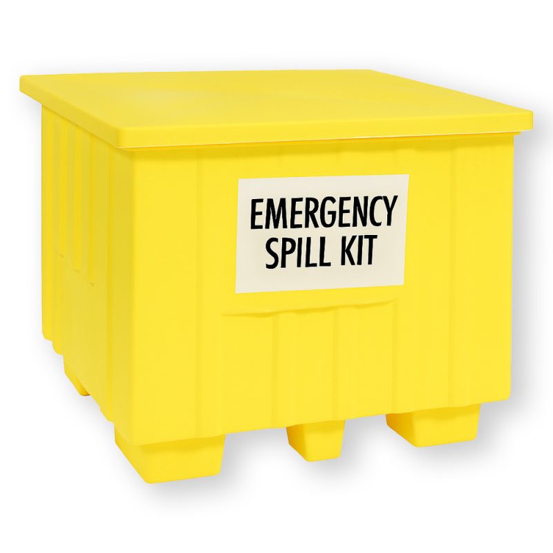 <font color="#294c85"><b>PSP700-258</b></font><br>Oil Only / Universal Spill Kit, Large Yellow Container, 450 L Capacity